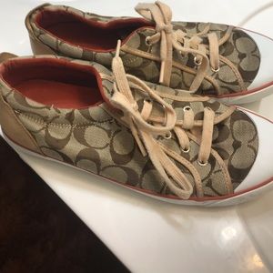 Coach Barrett style tennis shoes size 10